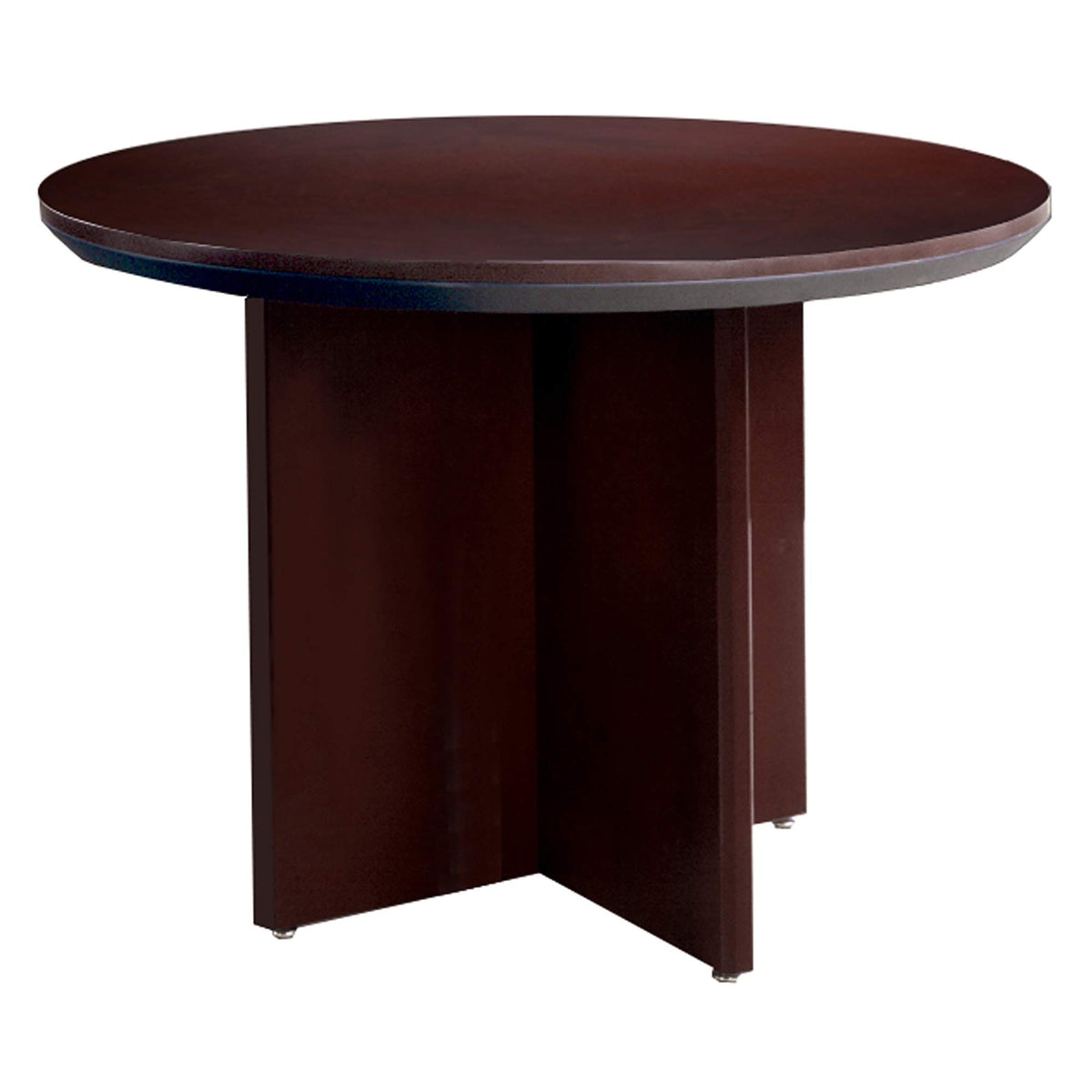 Safco Tiffany Industries Ctrndmah Napoli Table, Mahogany