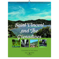 Saint Vincent And The Grenadines 2026 Wall Calendar - Scenic Photography, 12-Month Planner, 11x14.25 Inches, January to December