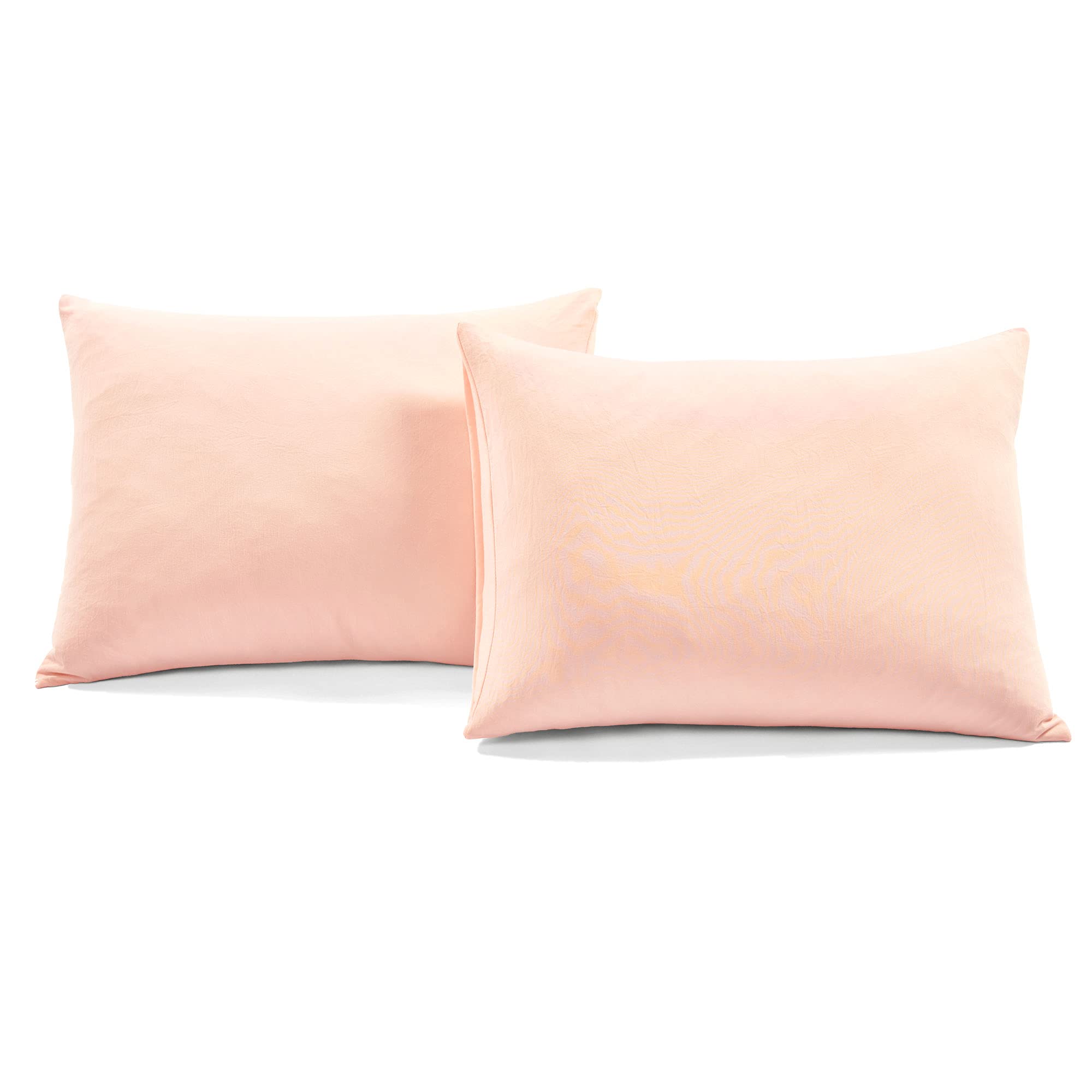 Lush Decor Reyna Ruffle Daybed Set - 6 Piece Cozy Ruffled Bedding Set - Timeless Elegance And Comfort - 68'' W X 92'' L, Blush
