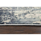 Rizzy Home Alora Decor Glamour 5'3"X7'6" Gray/Teal/Gray/Rust/Blue Power-Loomed Area Rug