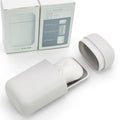 AIDIMMING Leak Proof Travel Soap Case with Draining Layer, Portable Soap Container for One Regular Bar Soap Perfectly, Shatter-P
