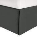 Elegant Comfort 1-Piece Solid Bed Skirt, 1500 Premium Hotel Quality Microfiber, Minimalist Design with a Modern Look- Easy Care,