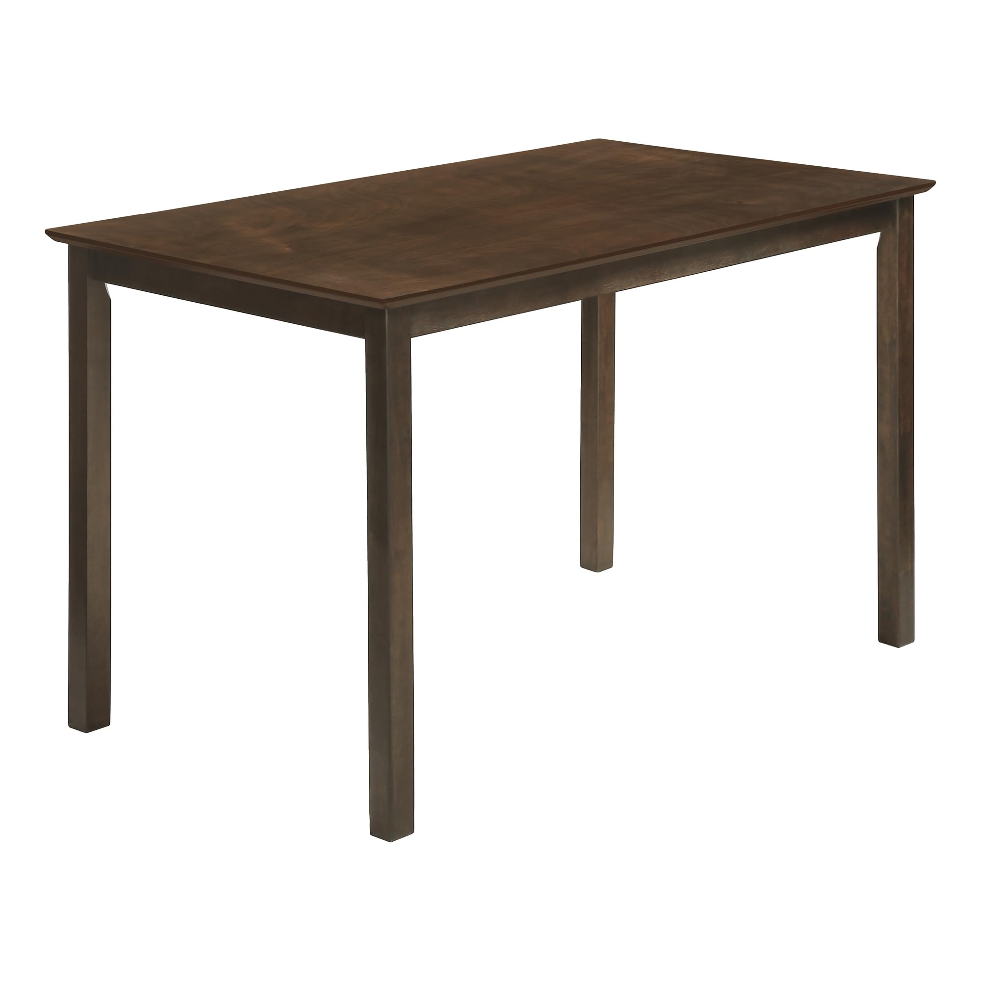 Monarch Specialties 1301, 48&Quot; Rectangular, Small, Kitchen, Room, Veneer, Wood Legs, Brown, Transitional Dining Table-30&Quot;X 48&Quot; Espresso, 47.25&Quot; L X 29.5&Quot; W X 30&Quot; H
