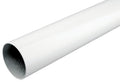 Knape & Vogt 00186 John Sterling Closet Pole, 72Inch, White