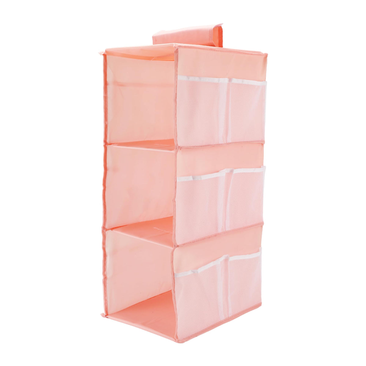 ChronaDayli 3Shelf Closet Hanging Organizer Foldable Hanging Storage Shelves with Strong Magic Tapes SpaceSaving Wardrobe Hang
