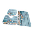 Enakshi 3Pcs Bathroom Rug Set Shaggy Soft Shower Floor Mat for Floor Bathroom Shower Sea Star|Home & Garden | Bath | Bathmats Ru