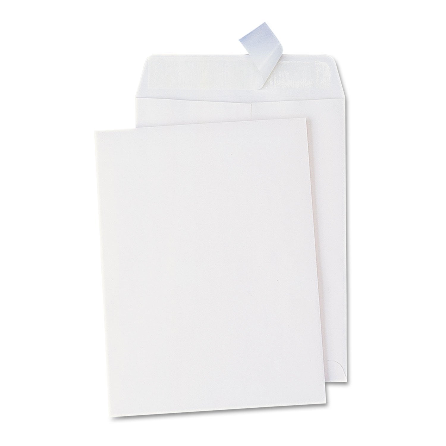 Universal 40101 Peel Seal Strip Catalog Envelope, 10 X 13, White, 100/Box