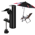Dbpbtou Outdoor Patio Umbrella Clamp Umbrella Clip Umbrella Stand Holder Patio Umbrella Stand For Beach Courtyard Balcony Deck B