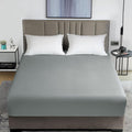 David'S Home Summer Cooling Fitted Sheet King Size, 100% Rayon Derived From Bamboo, 16' Deep Pocket 2.5Cm Wider Elastic, Luxury