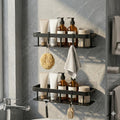 Neatly Home Bathroom Shelf Without Drill for Wall | Self Adhesive Bathroom Organiser | Wall Mounted Bathroom Shelves Rack | Stro
