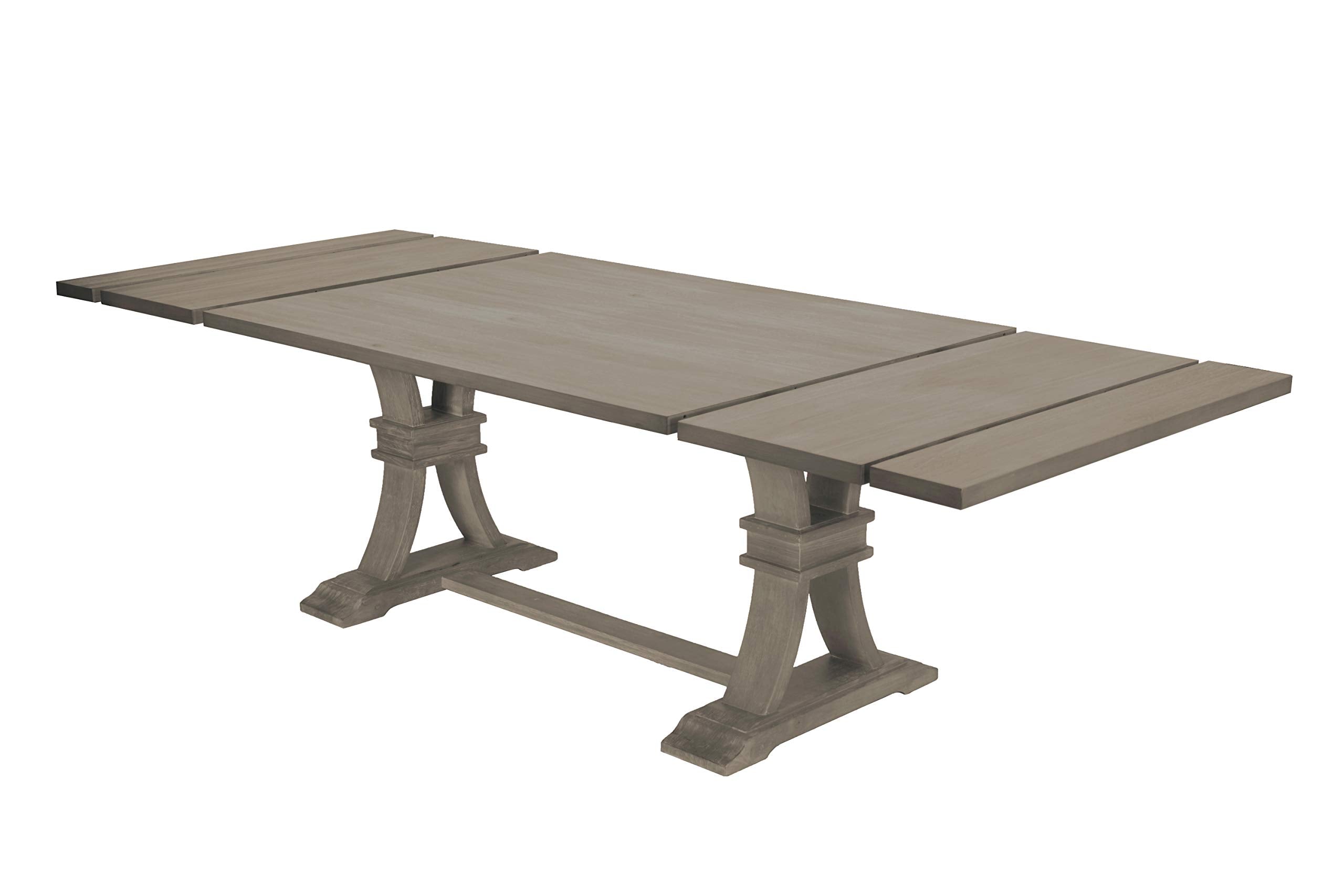 Best Quality Furniture 7 Piece Dining Set, Beige
