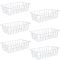 Orgneas Freezer Organizer Bins for Upright Freezer Metal Wire Baskets