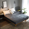 Queen Fitted Sheet Only - Plush Shaggy Ultra Soft Fitted Sheets Queen Size, Fuzzy Flannel Comfortable Velvet Queen Fitted Sheet