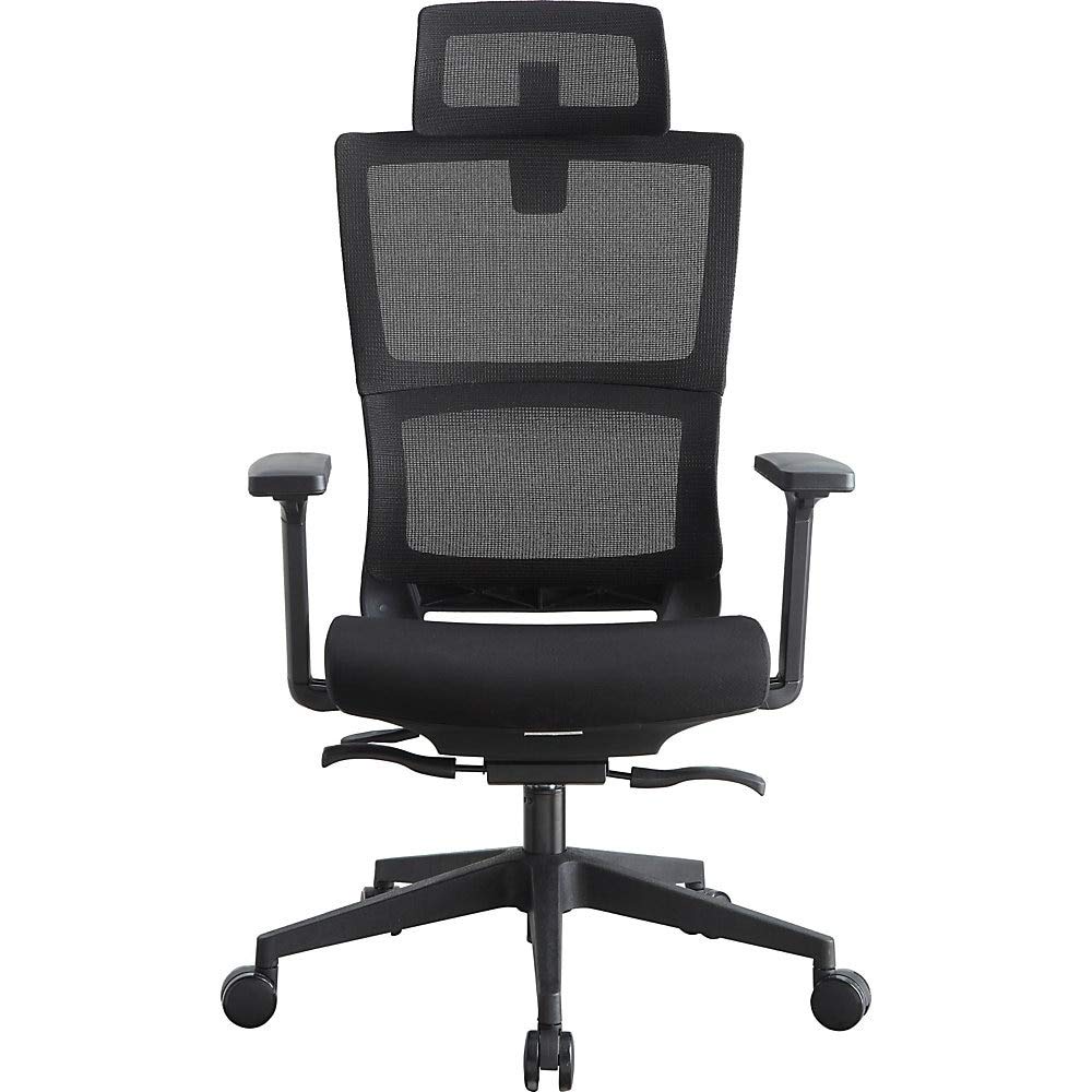 Lorell High Back Mesh Chair W/Headrest