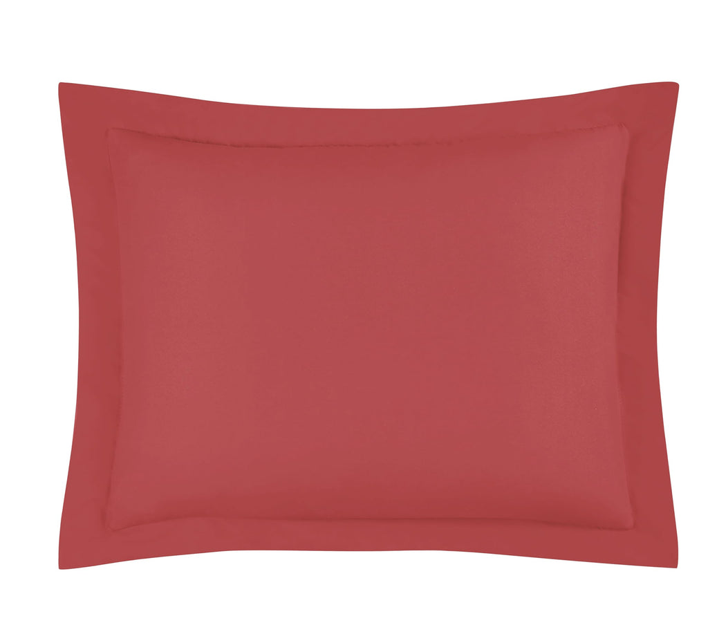 Chezmoi Collection Mineral Red Down Alternative Comforter Oversized Queen - 3-Piece Lightweight Comforter Set - All Seasons Micr