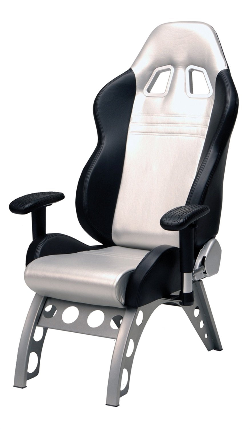 Pitstop Furniture GT4000S GT Receiver Chair, Silver