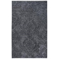 Rizzy Home Alora Decor Emerson 8' X 10' Damask Dk. Grey/Gray/Rust/Blue Hand-Tufted Area Rug