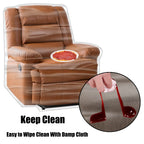 Imperius Clear Thick Heavy Duty Water Resistant Armchair/Recliner Cover,Waterproof Plastic Shield Covers For Armchair/Recliner