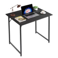 PayLessHere 32 inch Computer Desk,Office Desk with Metal Frame,Modern Simple Style for Home Office Study,Writing for Small Space
