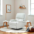 Royaloak Pearl Fabric Recliner Single Seater | Fabric | Tufting Design | High Backrest | Pocket Spring For Extra Comfort | Sturd