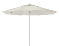 Fiberbuilt Umbrellas 7Mpuw-8605 Market Umbrella, 7.5' Diameter Marine Grade Canopy, Natural White