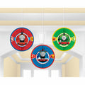 Amscan 291752 Thomas All Aboard Honeycomb Decorations, 3 pcs, Party Favor