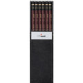 Uni Wooden Pencil, 9B, Box Of 12 (Hu9B)