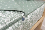 Beddy'S Fantasy Woodland Girls Durable Zipper Bedding, Bed In A Bag, Green Sheets & Comforter With Animal & Woods Design, Includ