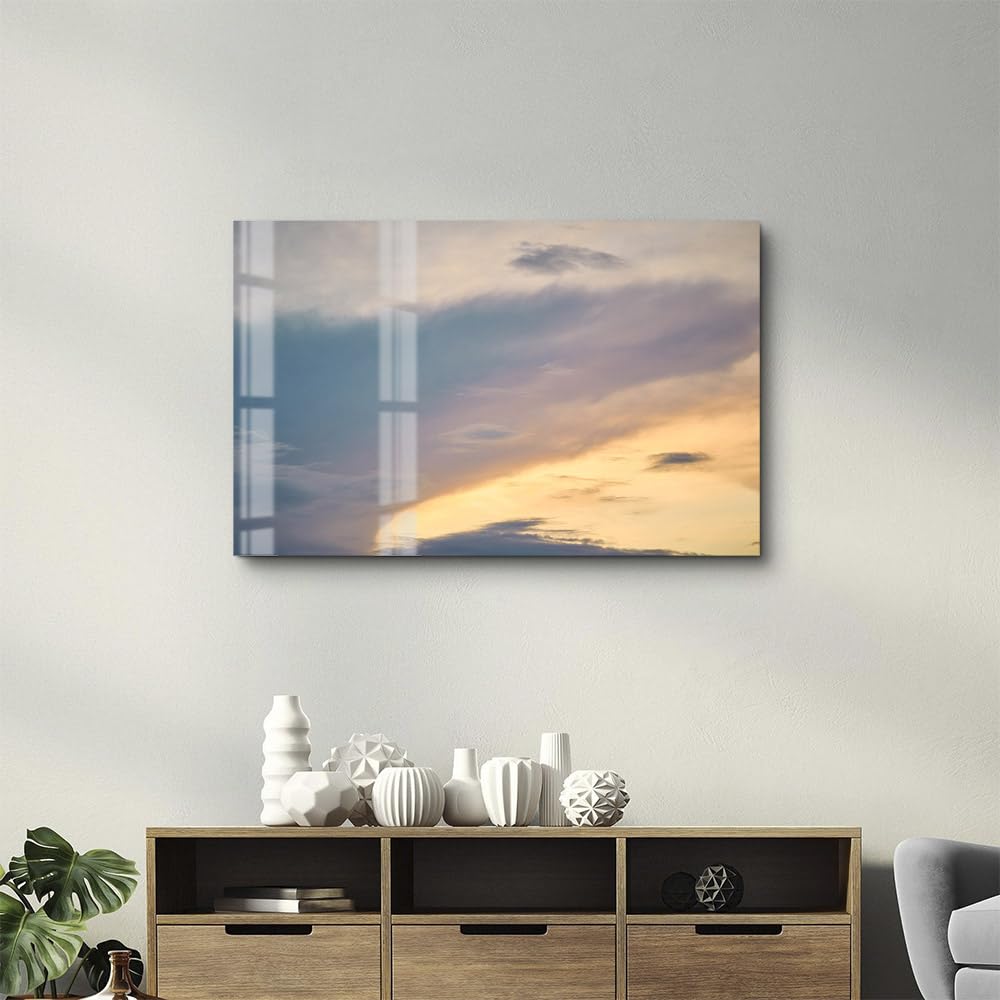 DesignSkinz Wall Art | Acrylic Glossy Printed Frame|Home Decor for Living Room, Bedroom, Office, Study, Shelf (22x14inch)  Past