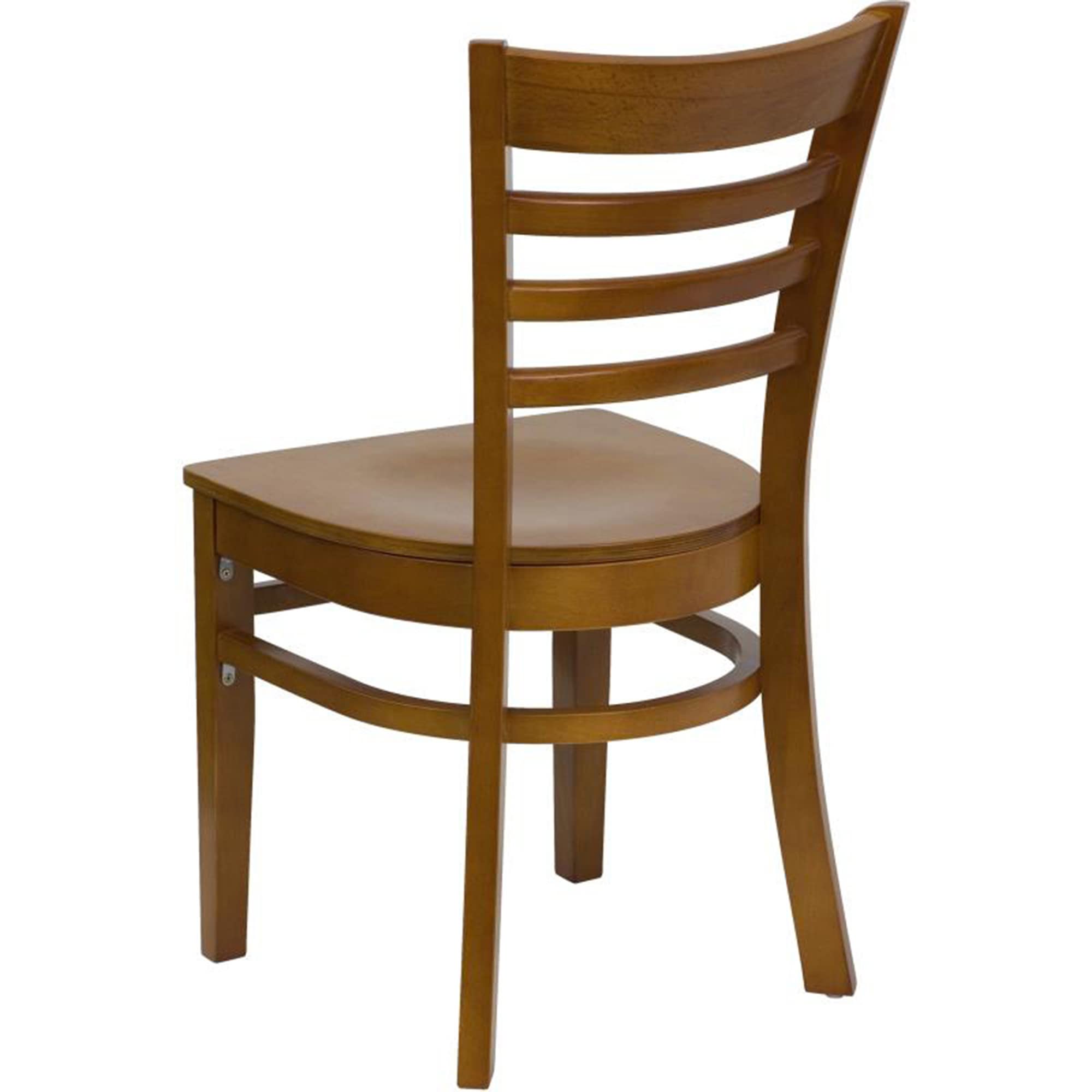 Flash Furniture HERCULES Series Ladder Back Cherry Wood Restaurant Chair