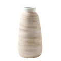 2024 Update ALMA White Tall Vase 11 Inch Tall, Ceramic Boho Vase for Tulips|Medium Table Vase for Pampas Grass in Any Modern Hom