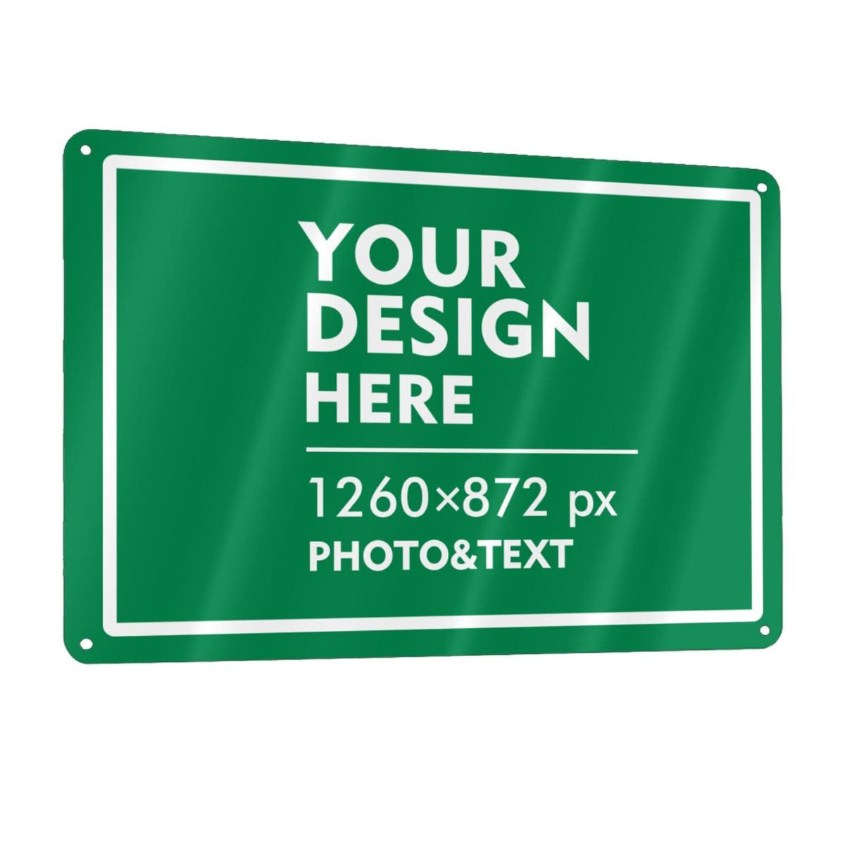 Custom Signs Outdoor Metal Sign - 12 X 8 Customized Personalized Aluminum Signs For Office, Home, Business, Decor, Custom Road S