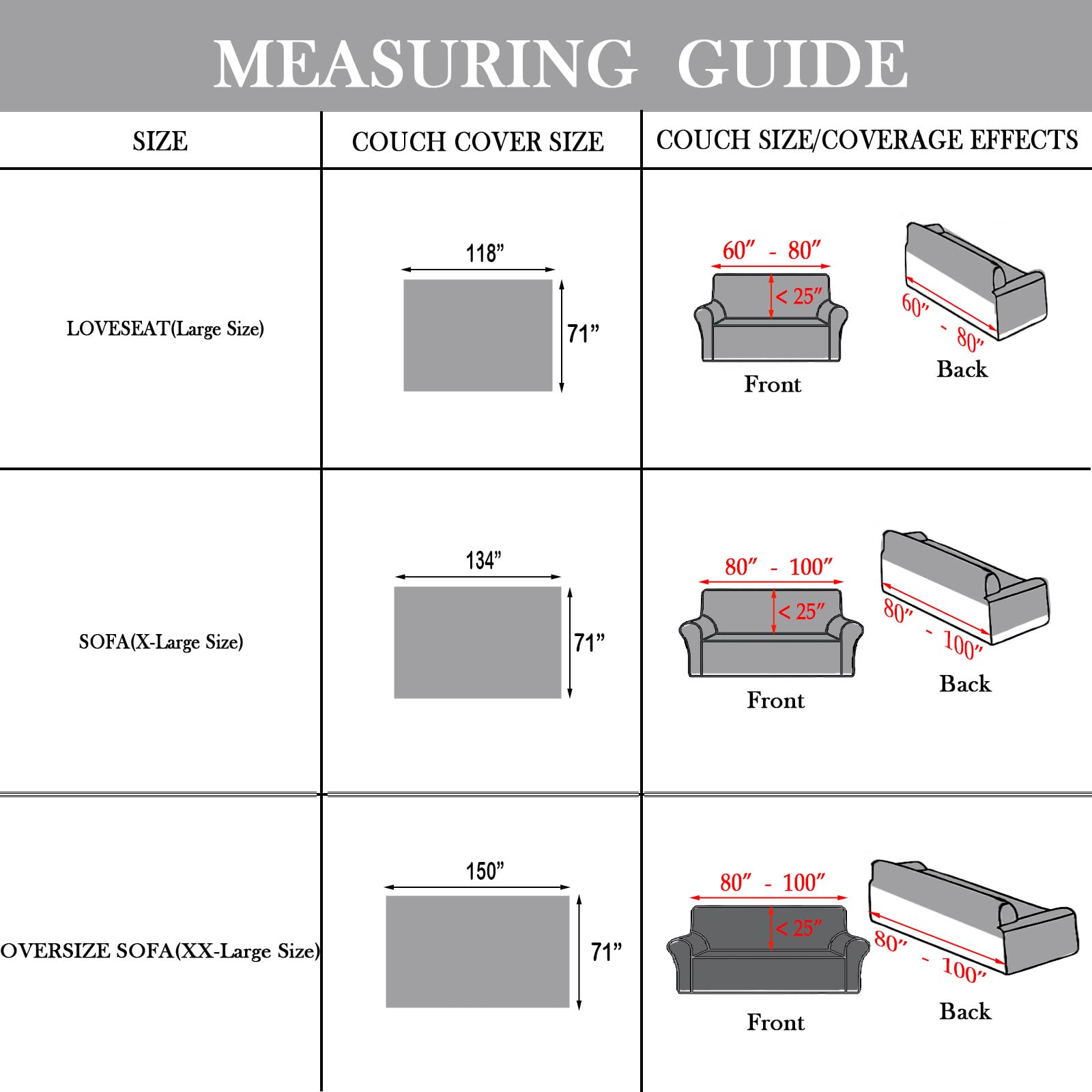 Handontime Bohemian Couch Cover For Dogs Aztec Tribal Sofa Covers For 3 Cushion Couch Aesthetic Couch Slipcover Chenille Sofa Seat Cover Pet Universal Loverseat Cover Futon Cover 71' X118', Grey/White