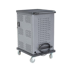 National Public Seating, Duet Charging Cart, Width 28 In, Height 38.25 In, Depth 22 In, Model# Dcc