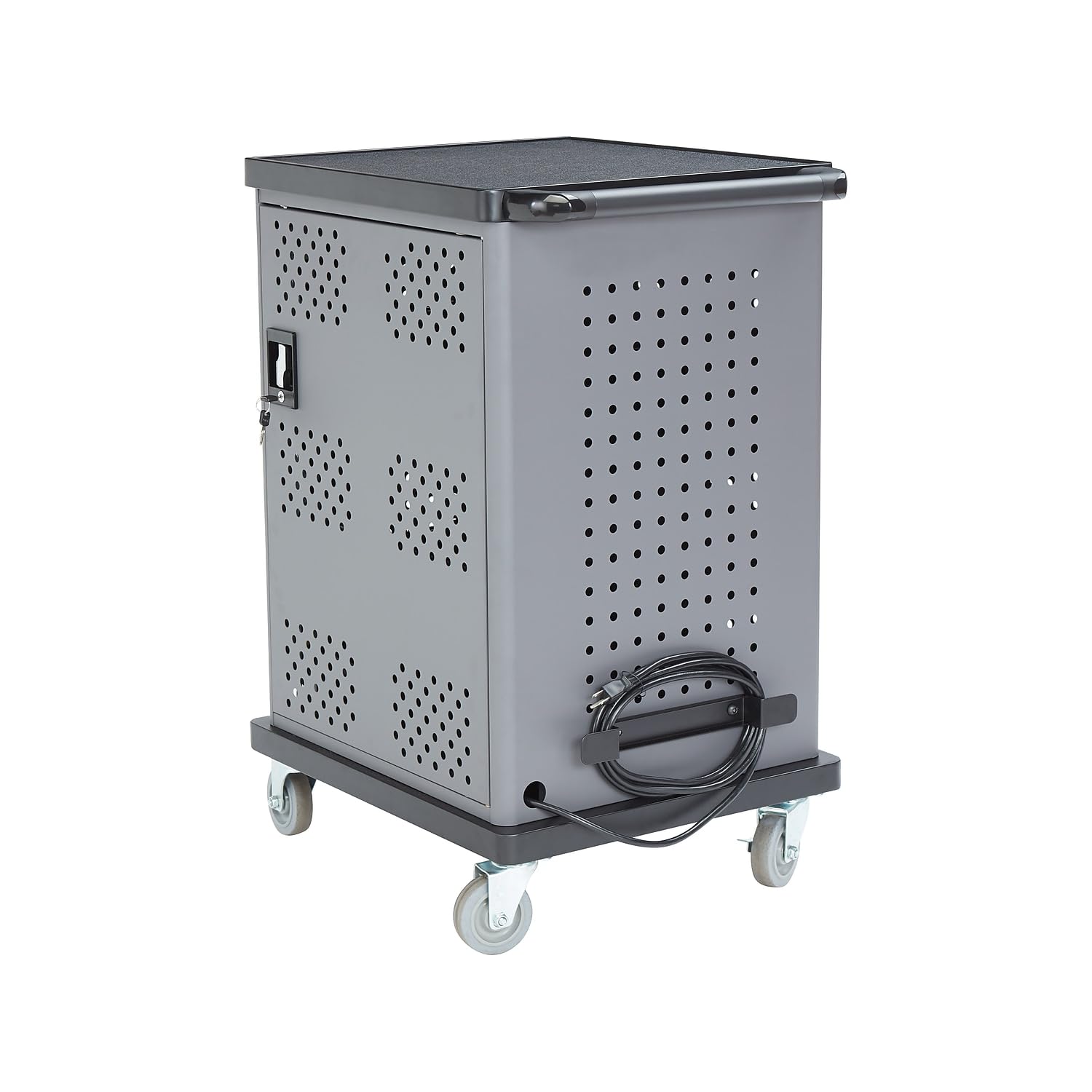 National Public Seating, Duet Charging Cart, Width 28 In, Height 38.25 In, Depth 22 In, Model# Dcc