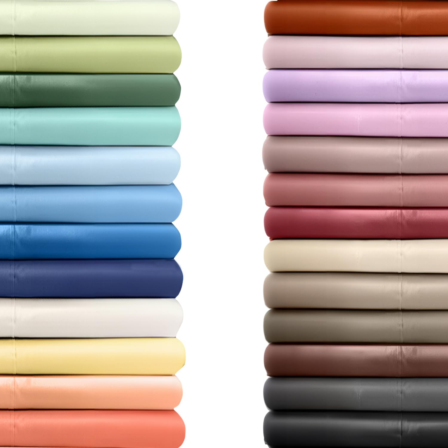 Twin Xl Size Flat Bed Sheet - Hotel Luxury Single Flat Sheet Only - Wrinkle Free & Fade Resistant Flat Sheet - Extra Soft, Breathable Bedding For Women, Men, Kids & Teens - Cream Flat Sheet Only