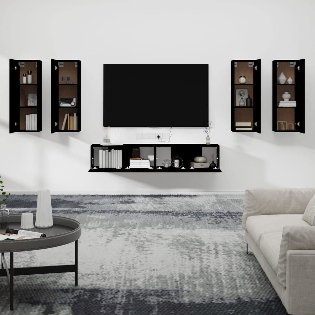 vidaXL TV Stand Entertainment Center - Thumbnail 3