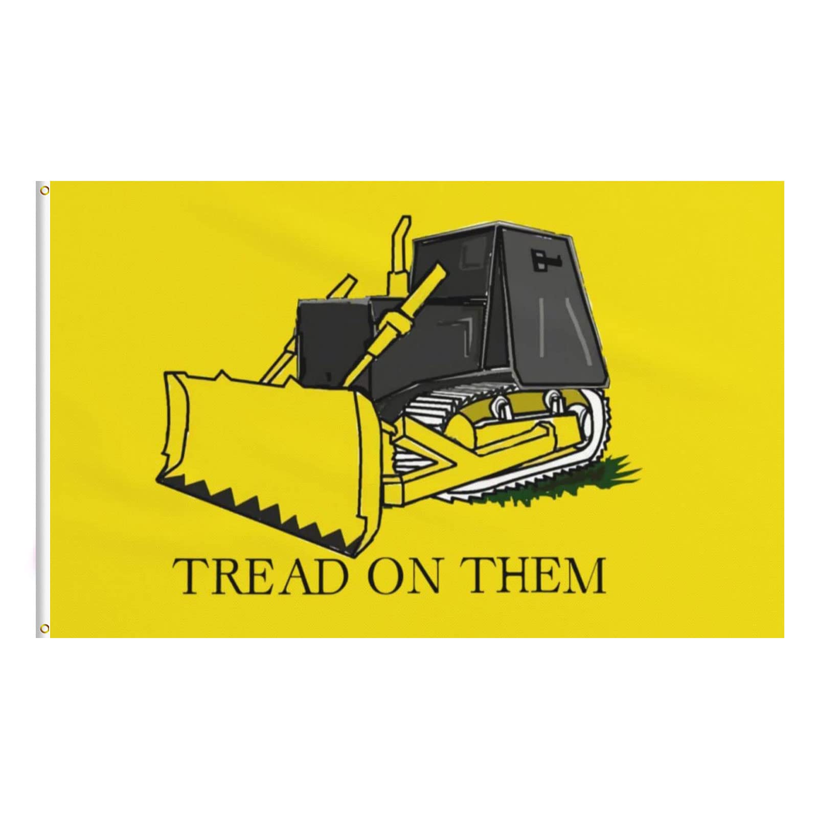 Flagburg Tread On Them Killdozer Flag 3X5Ft Flag Banner For Indoor Bedroom Dorm Man Cave Banner For Outside Outdoor Indoor Outdo