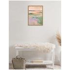 Sylvie Pastel Horizon II Framed Canvas by Amy Lighthall
