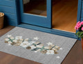 3 X 5 Gray Beige Ivory And Taupe Presents Washable Indoor Outdoor Area Rug