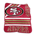 San Francisco 49Ers Blanket 50X60 Raschel Throw