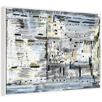 Sylvie Brooklyn Bridge Horizontal Framed Canvas by Leah Nadeau