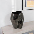 8 Antiqued Bronze Cast Aluminum Female Form Table Vase