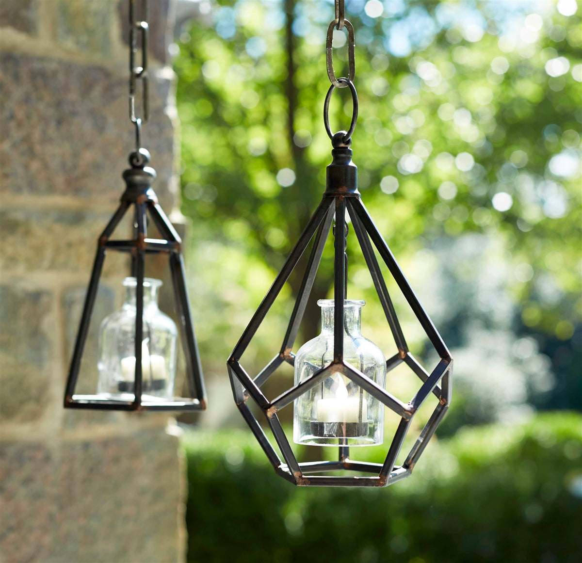 Hanging Tea Light Holder (Set of 2)