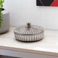 3 Silver Aluminum Decorative Keepsake Box