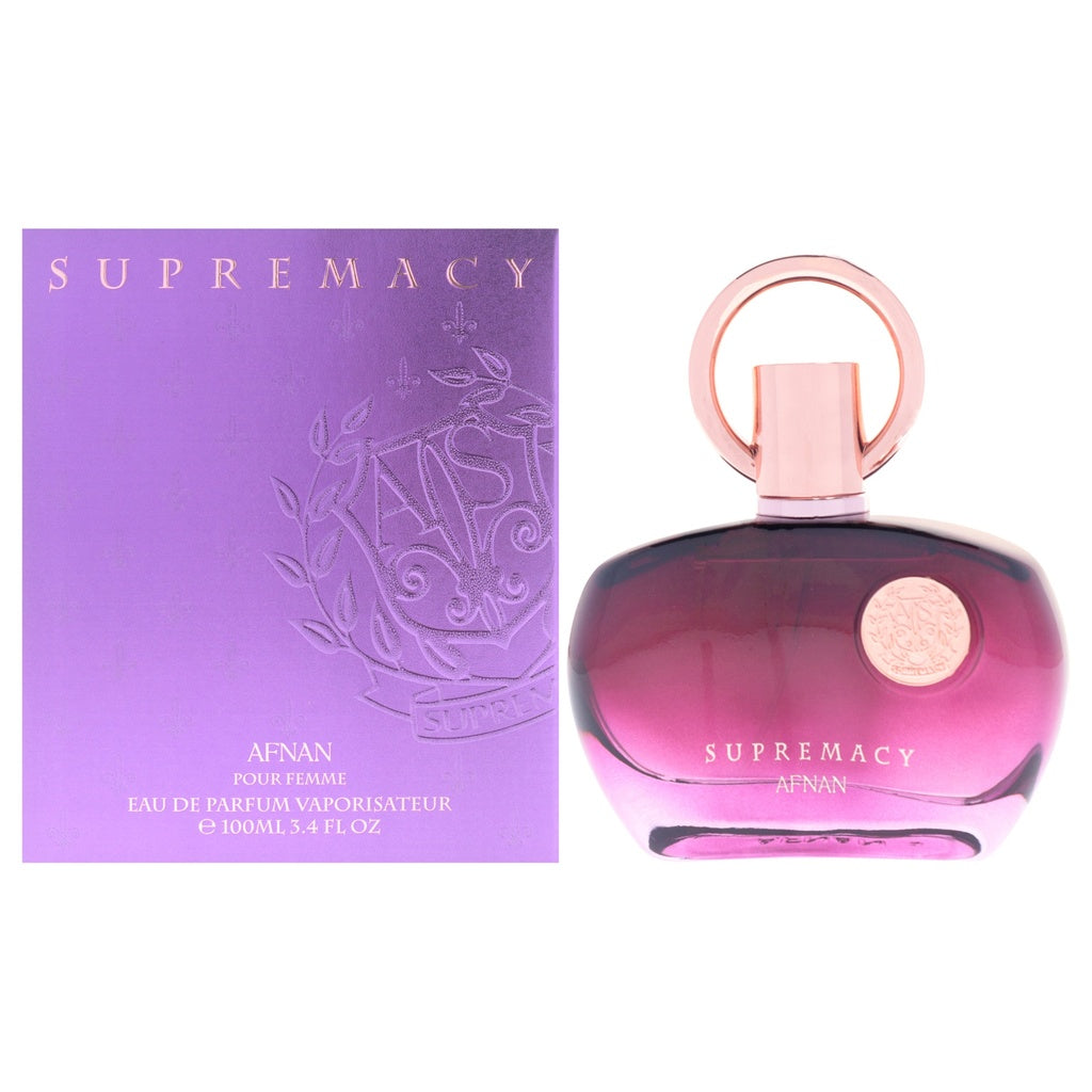 Afnan Supremacy Collection  Purple By Afnan For Women 3.4 Oz Edp Spray