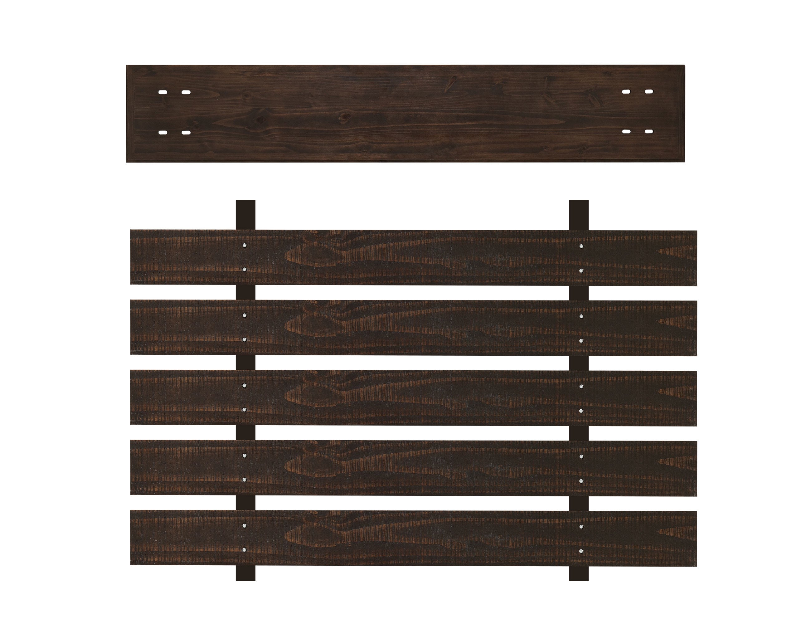 Bridge with Back Slats - Component