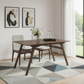 59 Walnut Wood Dining Table