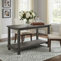 60 Gray Wood Dining Table