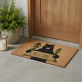 24 X 36 Natural And Black Coir Bear Outdoor Door Mat